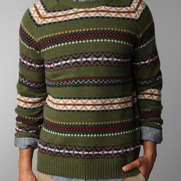 Urban Outfitters CPO Fair Isle Crew Sweater - Picture 8 of 8